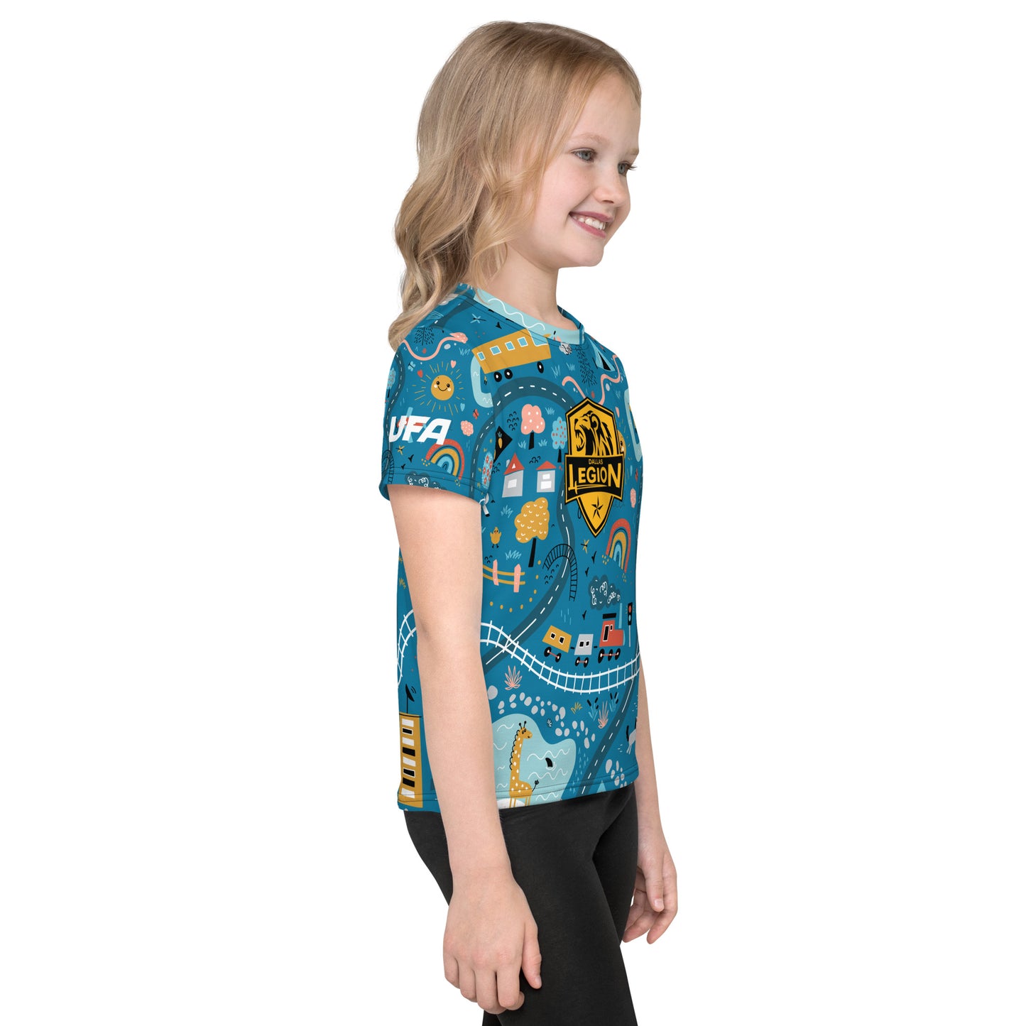 Kids crew neck t-shirt - Train