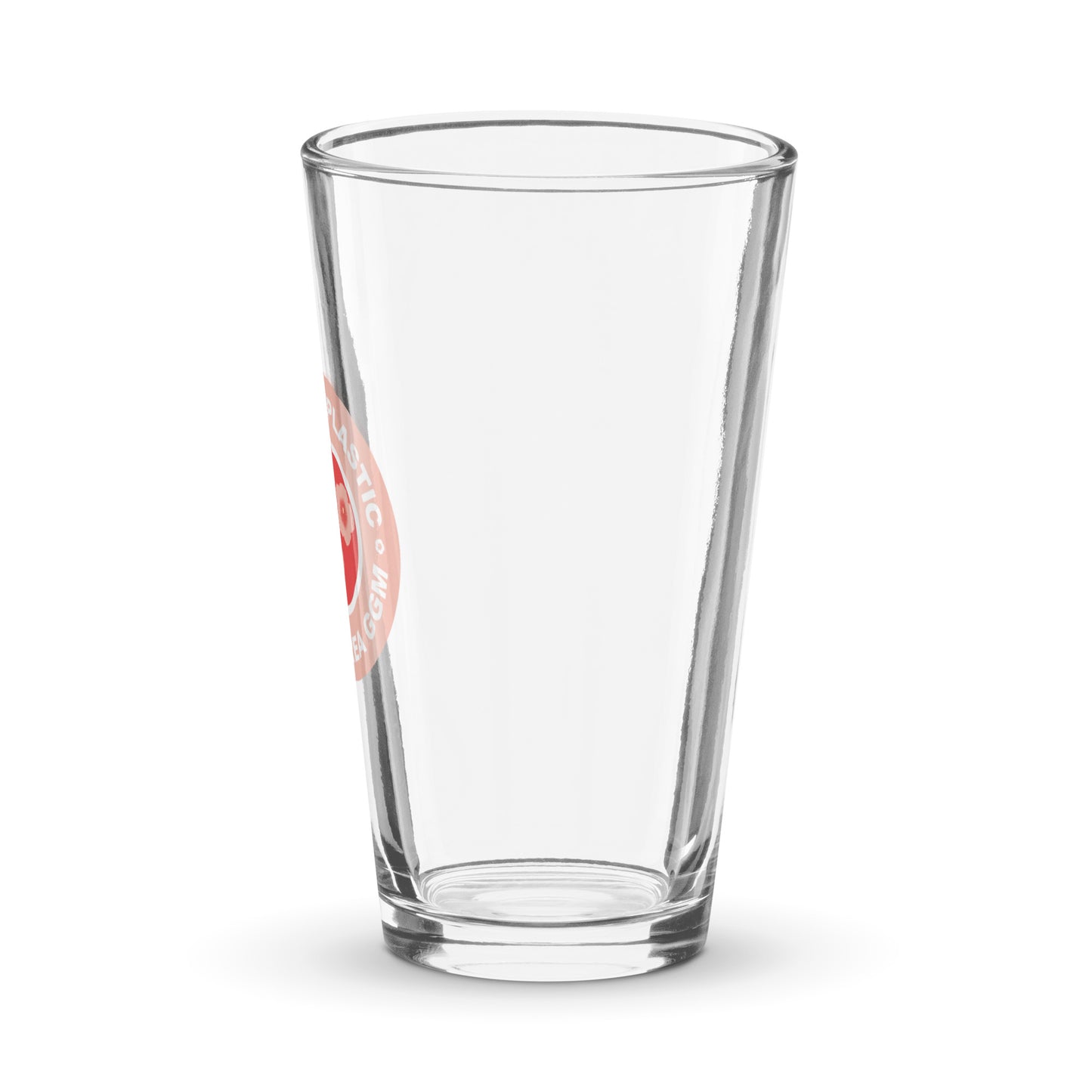 Shaker pint glass