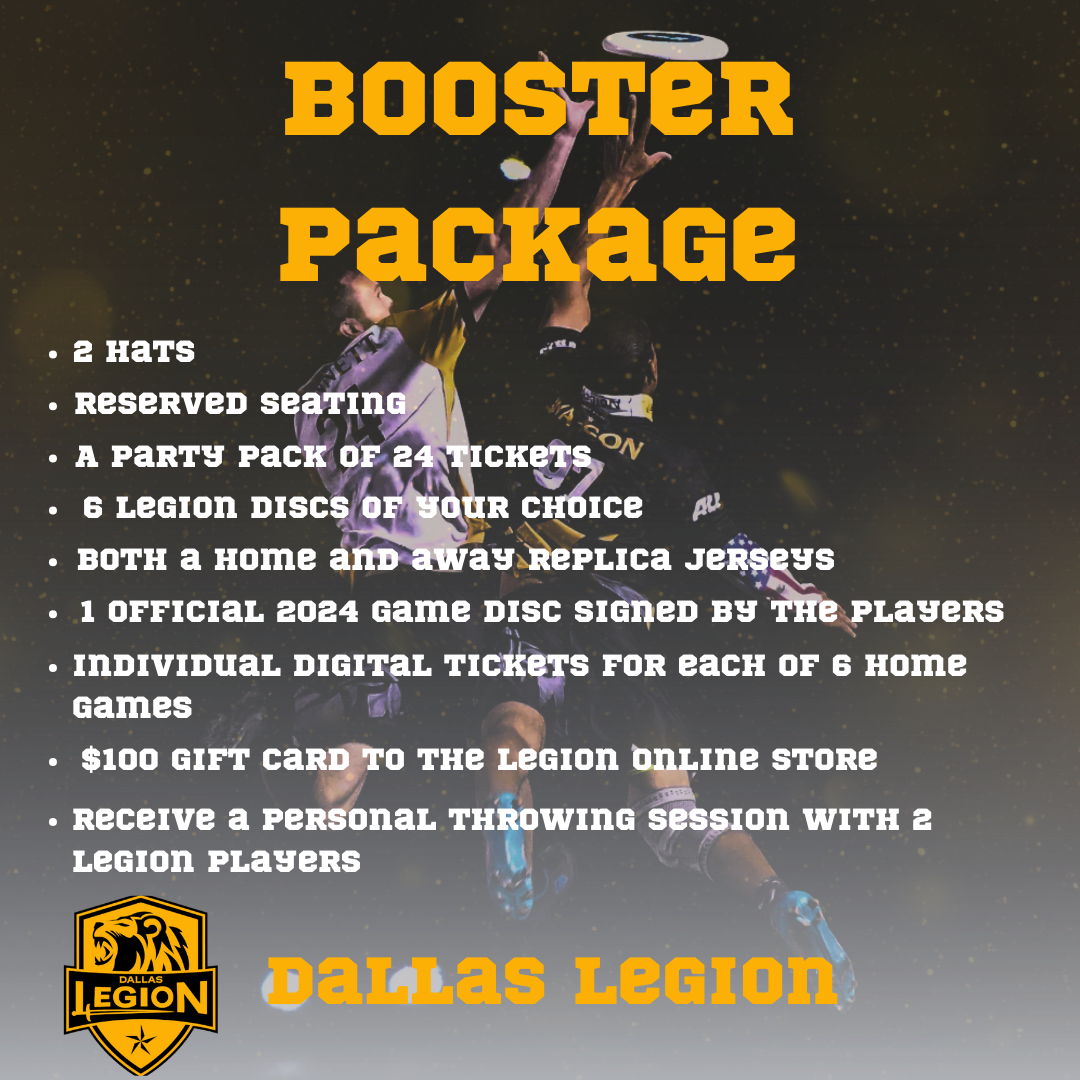 2024 Season Tickets - Booster Package
