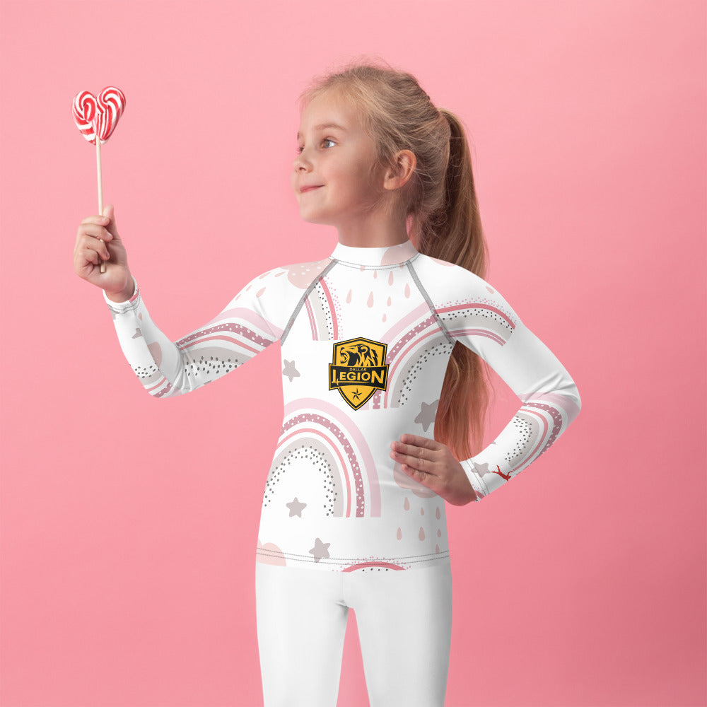 Kids Rash Guard - Rainbows