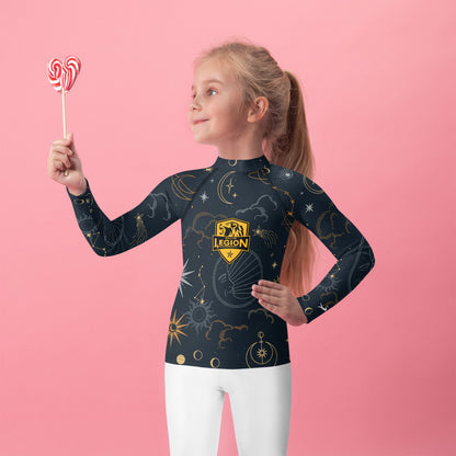 Kids Rash Guard - Night