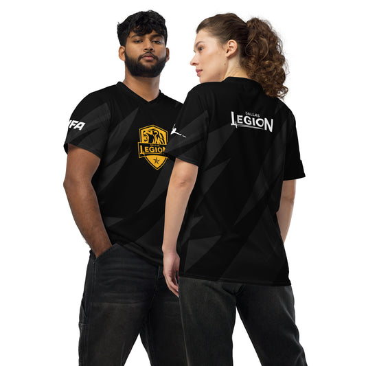 Recycled unisex sports jersey - Onyx