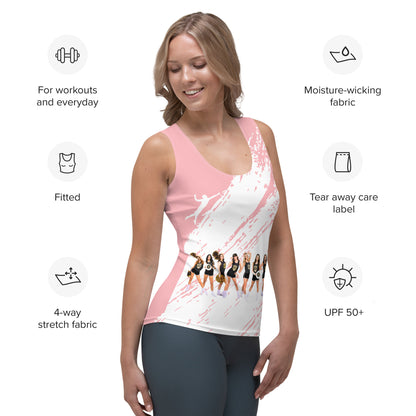 Sublimation Tank Top - Pink