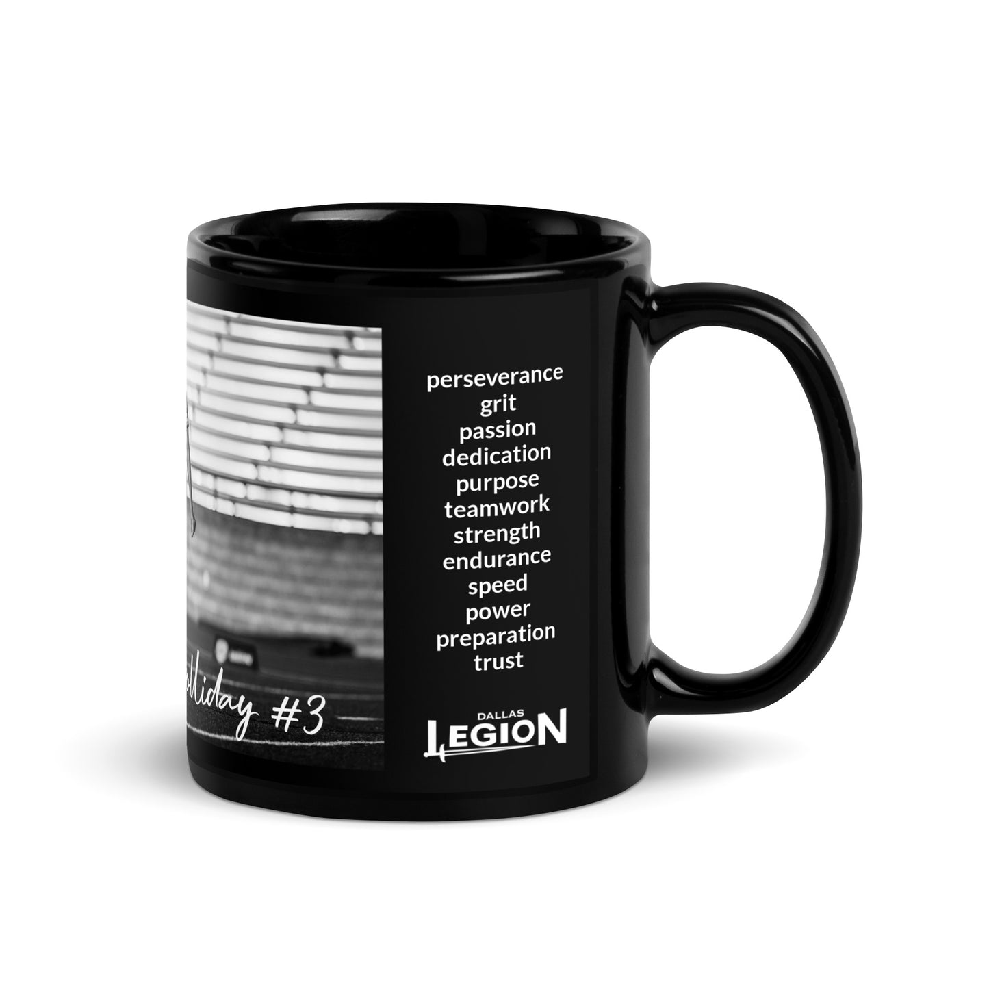 Black Glossy Mug - Credo