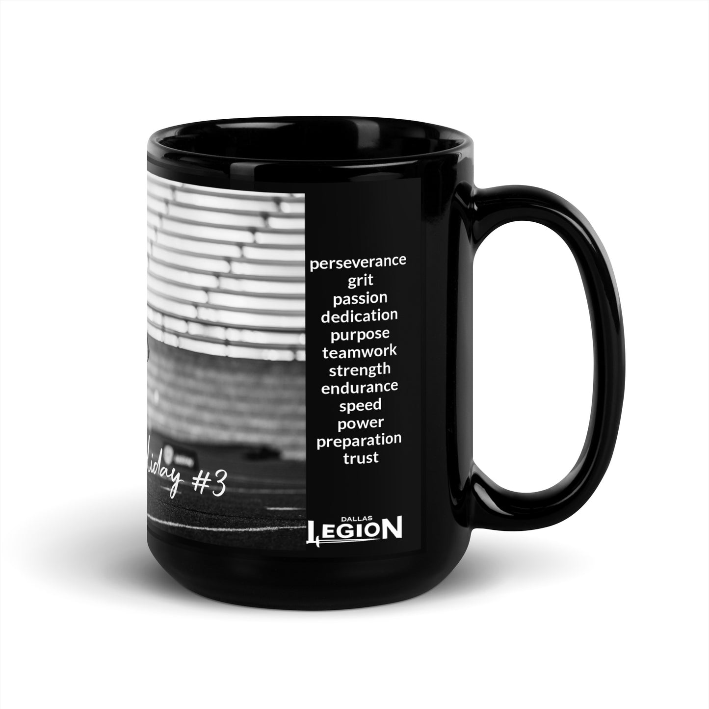 Black Glossy Mug - Credo