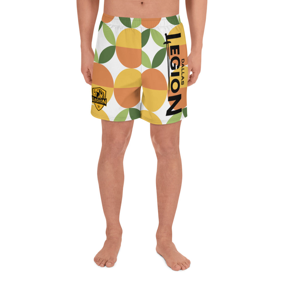 Men's Athletic Long Shorts - Fruit