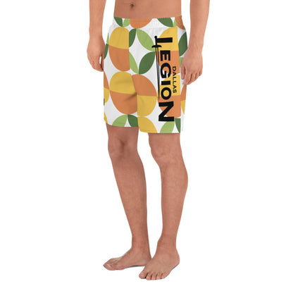 Men's Athletic Long Shorts - Fruit