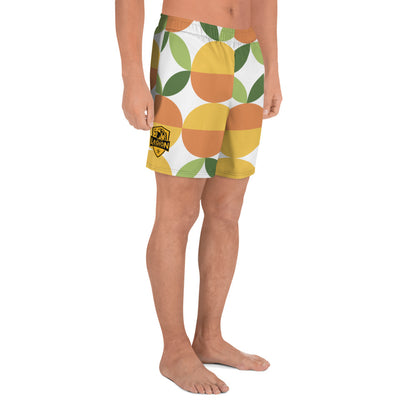 Men's Athletic Long Shorts - Fruit