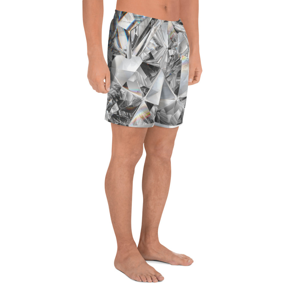 Men's Athletic Long Shorts - Fractal
