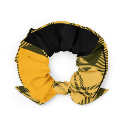 Scrunchie - Yellow Plaid