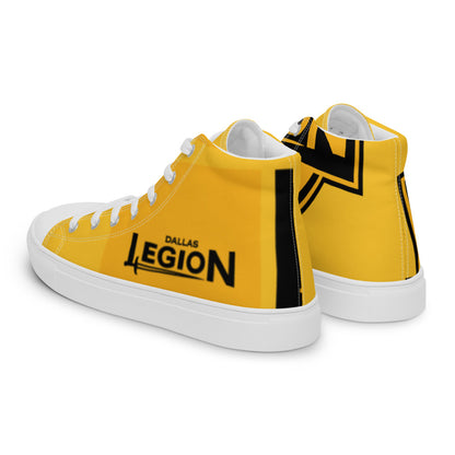 Men’s high top canvas shoes