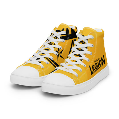 Men’s high top canvas shoes