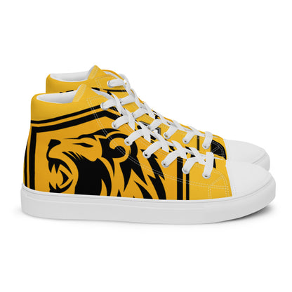 Men’s high top canvas shoes